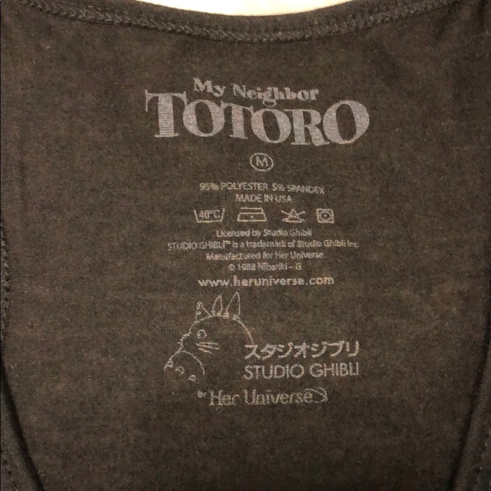 My Neighbor Totoro Racerback Tank Top - Picture 2 of 4